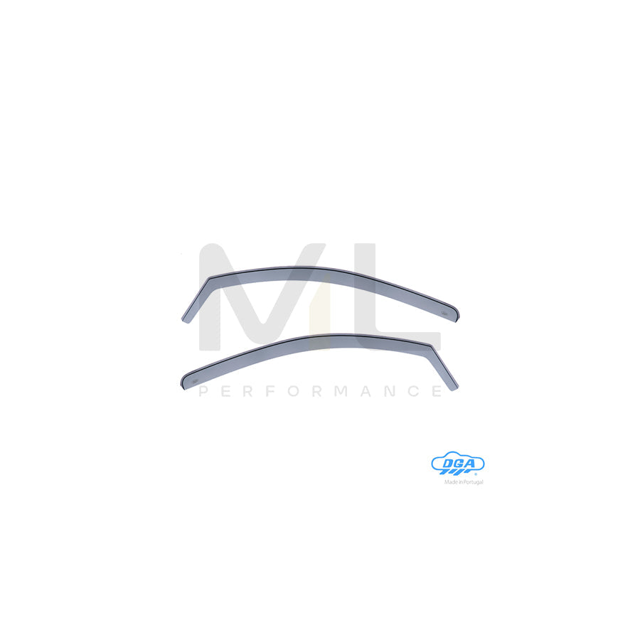 DGA 18026 Wind deflectors for OPEL CORSA Arrow direction, Front, inner