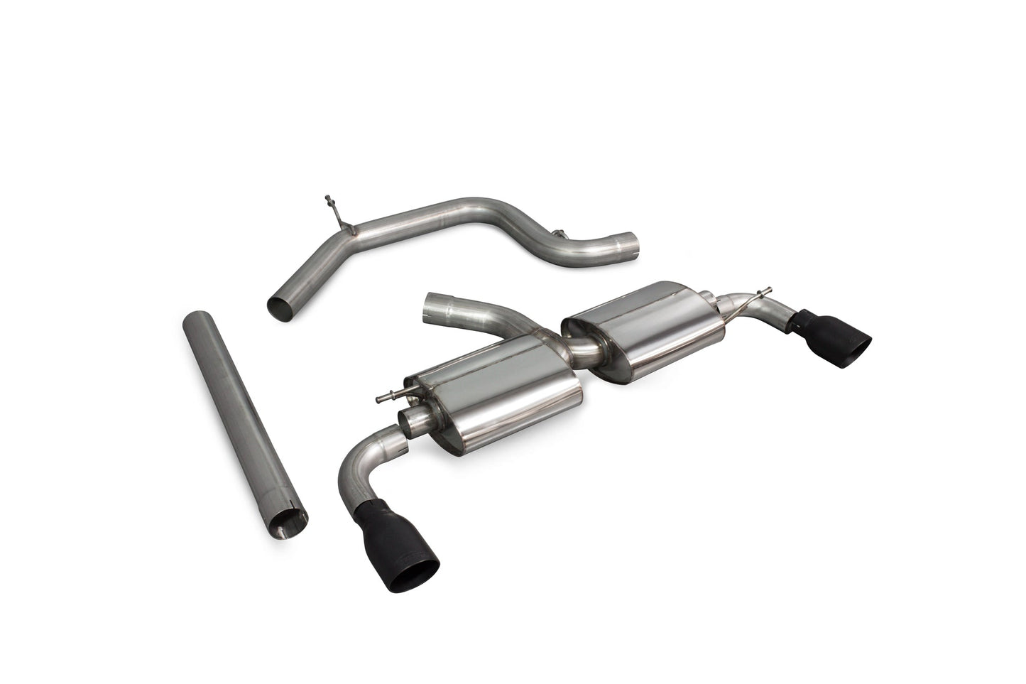 Scorpion SVWS041C VW Scirocco R Non-Resonated Cat-Back System | ML Performance US US