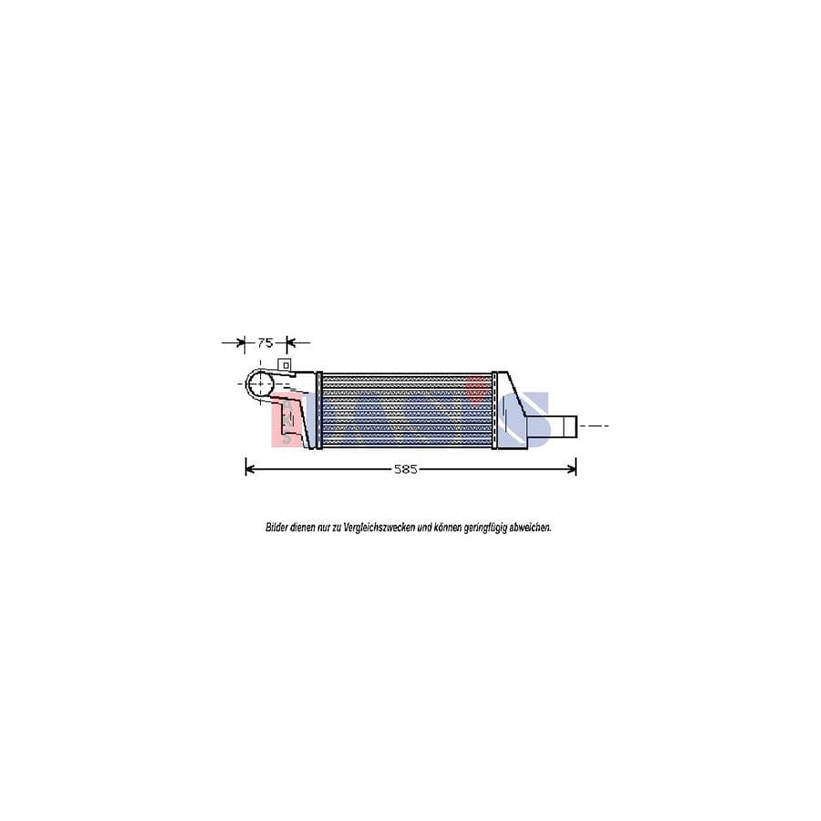 AKS Dasis 157003N Intercooler