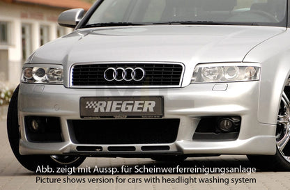 Rieger 00055235 Audi 8E B6 A4 Front Bumper 1 | ML Performance UK Car Parts