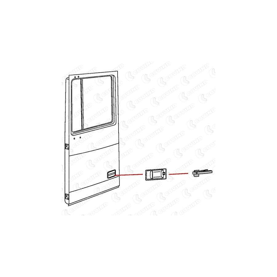 Covind Xf0/195 Door Handle