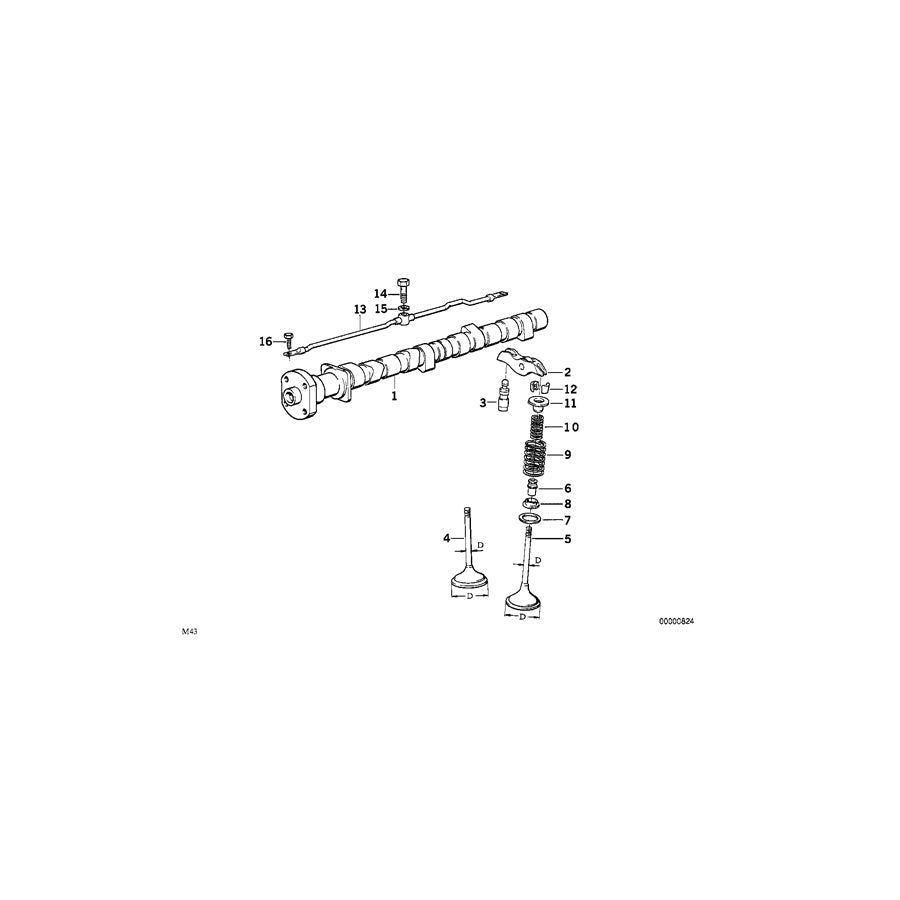 Genuine BMW 11341436854 E34 E36 E46 Upper Spring Plate (Inc. 318Ci, 316i & 316i 1.9) | ML Performance US Car Parts