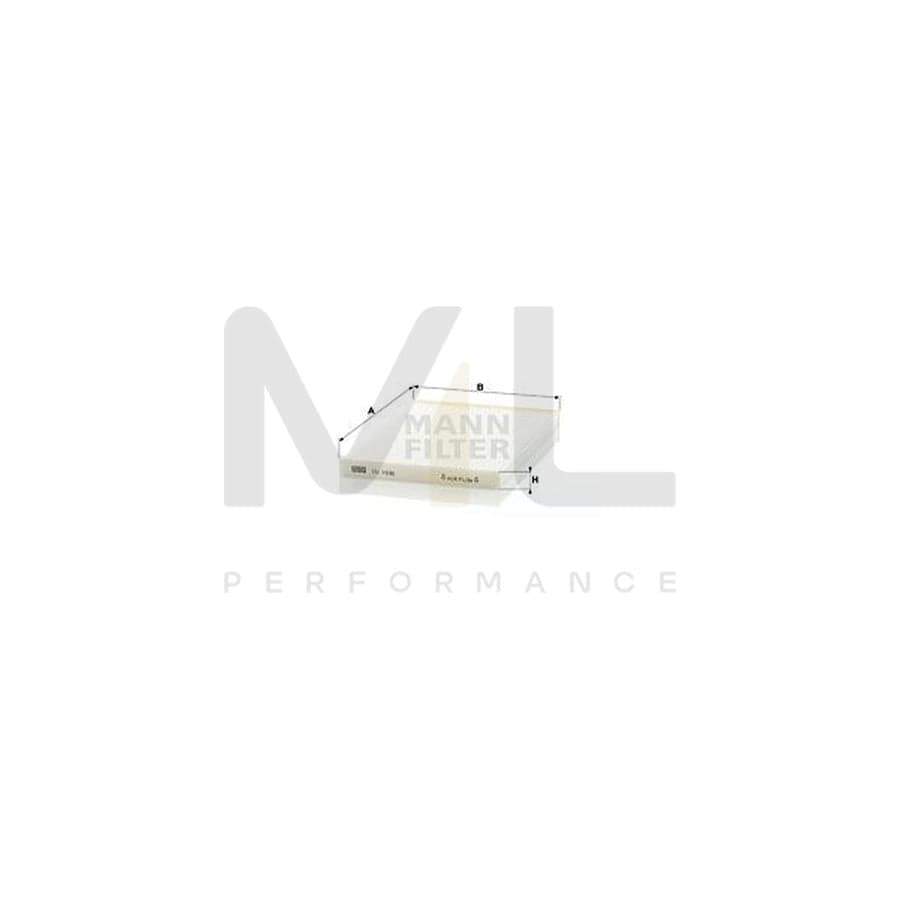 MANN-FILTER CU 1936 Pollen filter Particulate Filter
