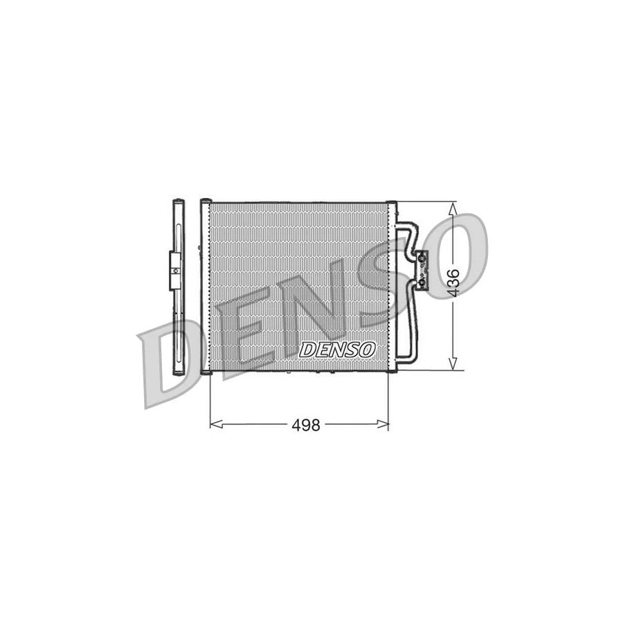 DENSO DCN05019 Air Conditioning Condenser for BMW 7 (E38)