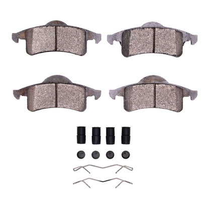 R1 Concepts R1 99-04 Jeep Grand Cherokee Rear Performance Off-Road/Tow Brake Pads & Hardware Kit