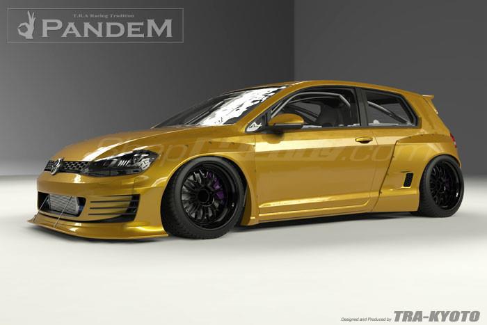 GReddy 2015+ Volkswagen Golf GTI MK7 3-DR Rocket Bunny Front Lip
