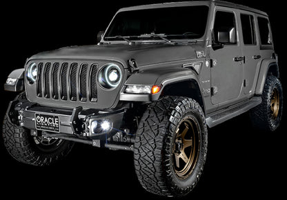 ORACLE Lighting Oracle Jeep Wrangler JL/Gladiator JT Sport High Performance W LED Fog Lights - Red