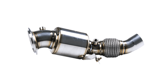 Stone Exhaust BMW N20 F10 F11 528i Eddy Catalytic Downpipe - ML Performance UK
