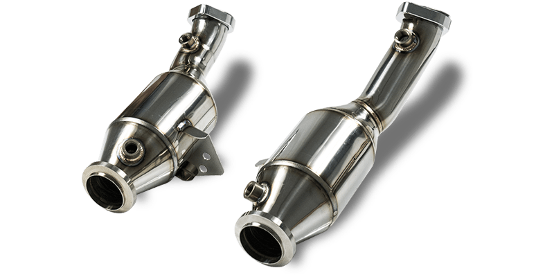 Stone Exhaust Mercedes-Benz M276 W/S/C205 W213/C238 Eddy Catalytic Downpipe (Inc. C400, C450, C43, E400 & E43) - ML Performance US