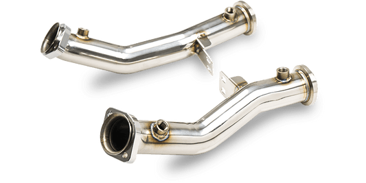 Stone Exhaust Mercedes-Benz M276 W/S/C205 W213/C238 Catless Downpipe (Inc. C400, C450, C43, E400 & E43) - ML Performance US