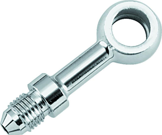 TwinPower Twin Power Stainless Brake Fitting 3/8 Inch X AN3 Straight Banjo Adaptor