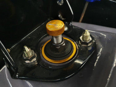 Exoracing Titanium Suspension Strut Top Nuts For Honda Civic Integra