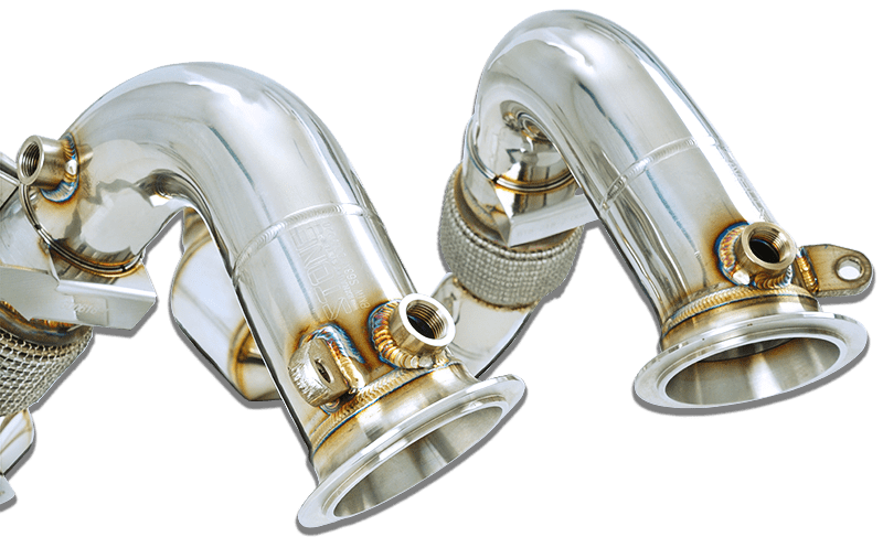 Stone Exhaust BMW S63M F90 F91 F92 F93 Eddy Catalytic Downpipe (M5 & M8)