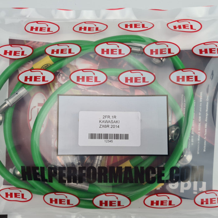HEL Performance CL-HBK4799 Full Length Race Braided Brake Lines
