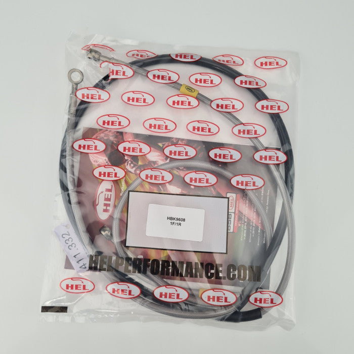 HEL Performance CL-HBF9608 OEM Replacement Braided Brake Lines