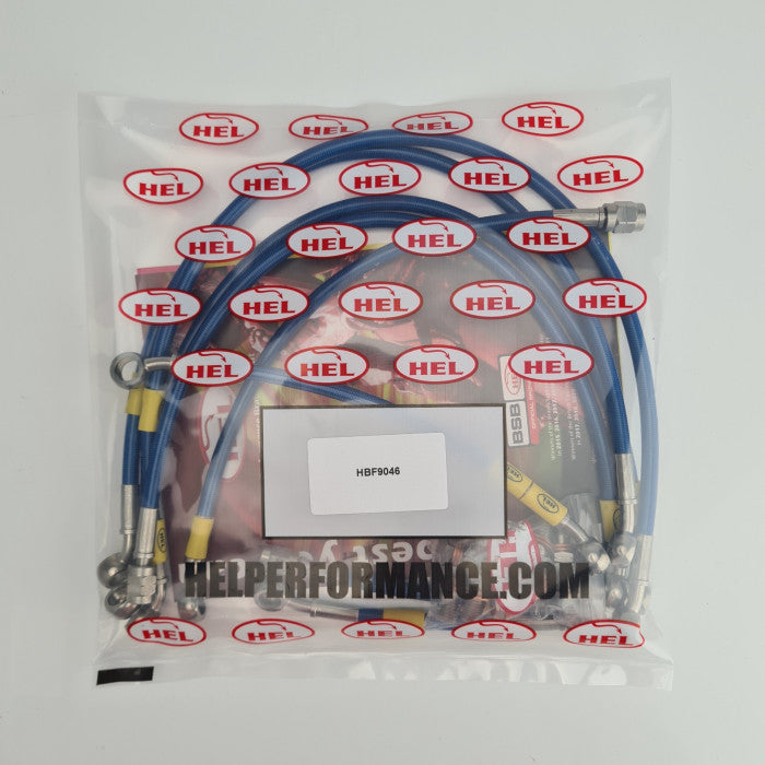 HEL Performance CL-HBK9046 Flexible OEM Replacement Braided Brake Lines