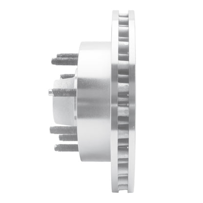 R1 Concepts R1 03-05 Ford F-250 2WD (Super Duty) Front Right Drilled & Slotted Silver Brake Rotor