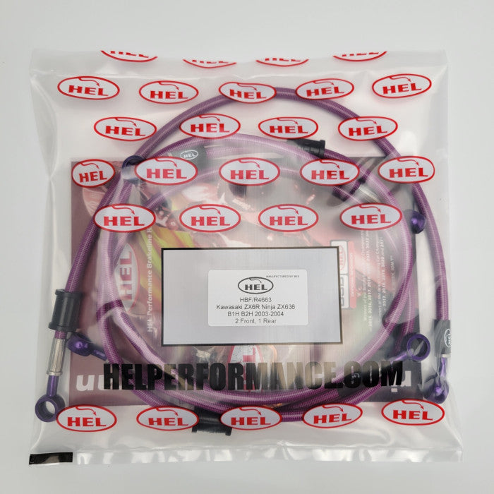HEL Performance CL-HBK4663 Stainless Steel Braided Brake Lines