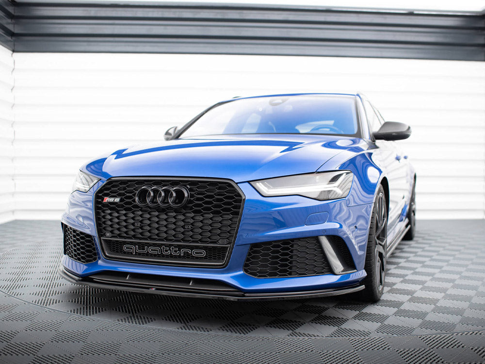 Maxton Design Audi RS6 C7 / C7 FL Front Splitter V.1