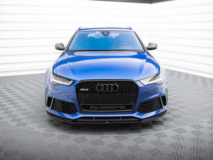 Maxton Design Audi RS6 C7 / C7 FL Front Splitter V.1