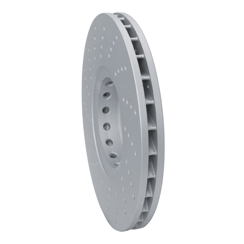 DFC 20-25 BMW X6 Right Front Drilled GeoSPEC Coated Rotor
