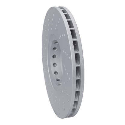 DFC 20-25 BMW X6 Right Front Drilled GeoSPEC Coated Rotor