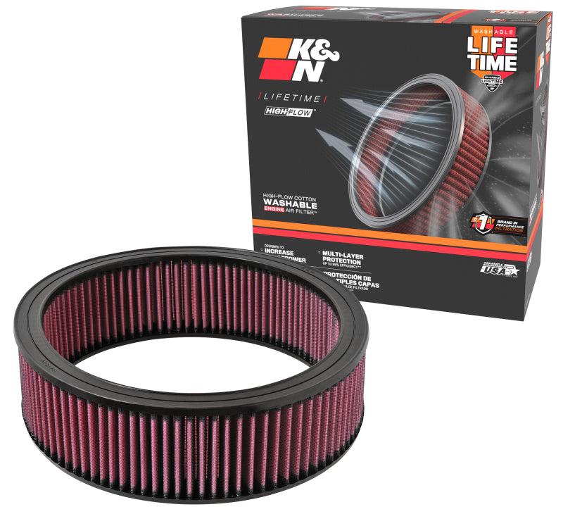 K&N Engineering K&N Replacement Air Filter GM CARS & TRUCKS, 1968-97