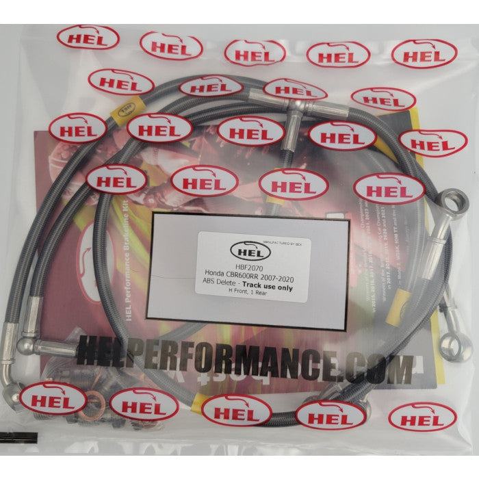 HEL Performance CL-HBK2070 ABS Delete 'H' Layout Brake Lines Stainless Steel Braided