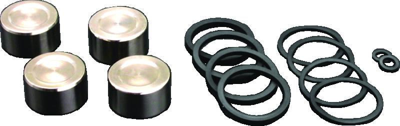 Bikers Choice 00-14 Big Twin Front or Rear Caliper Piston & Seal Kit 4 Piston Exc. Brembo