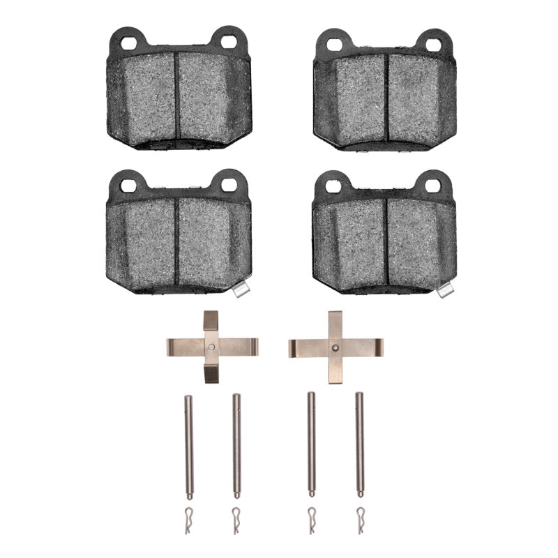 R1 Concepts R1 2003-2025 Infiniti G35 Rear R1 Euro Ceramic Pads & Hardware Kit