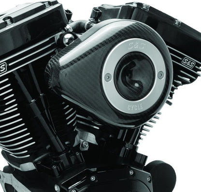 S&S Cycle Air Cleaner Cover For All Stealth Applications - Carbon Fiber