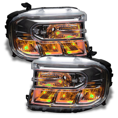 ORACLE Lighting Oracle 2022 Ford Maverick RGB Headlight Demon Eye Kit - ColorSHIFT w/BC1 Controller