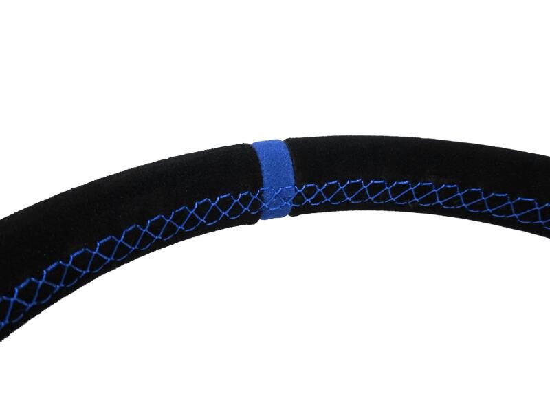 PRP Seats PRP Flat Suede Steering Wheel - Blue