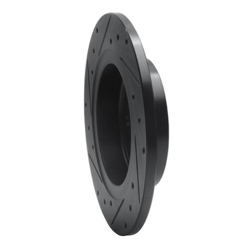 R1 Concepts R1 11-22 Buick Encore Rear Right Drilled & Slotted Black Brake Rotor