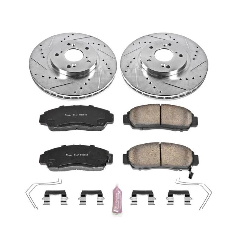 PowerStop Power Stop 11-14 Acura TSX Front Z23 Evolution Sport Brake Kit