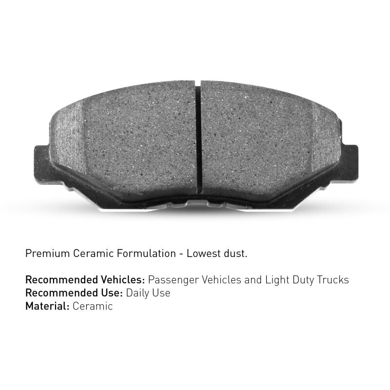 R1 Concepts R1 18-26 Lexus LC500 Rear Ceramic Brake Pads