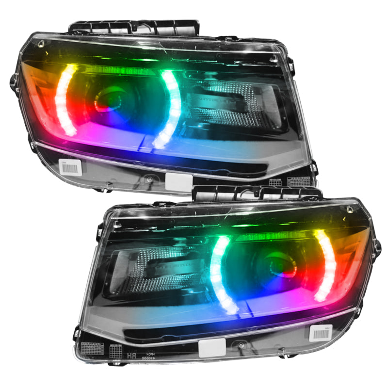ORACLE Lighting Oracle 14-15 Chevy Camaro RS Headlight DRL Upgrade Kit - ColorSHIFT w/o Controller