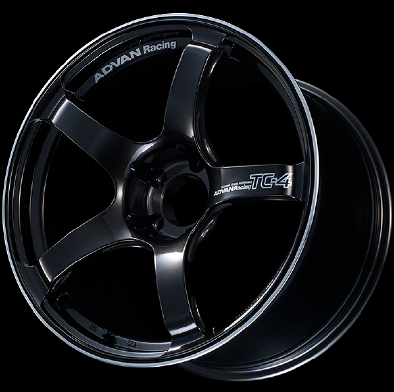 Advan TC4 17x8.0 +54 5x114.3 Racing Gunmetallic Ring Wheel
