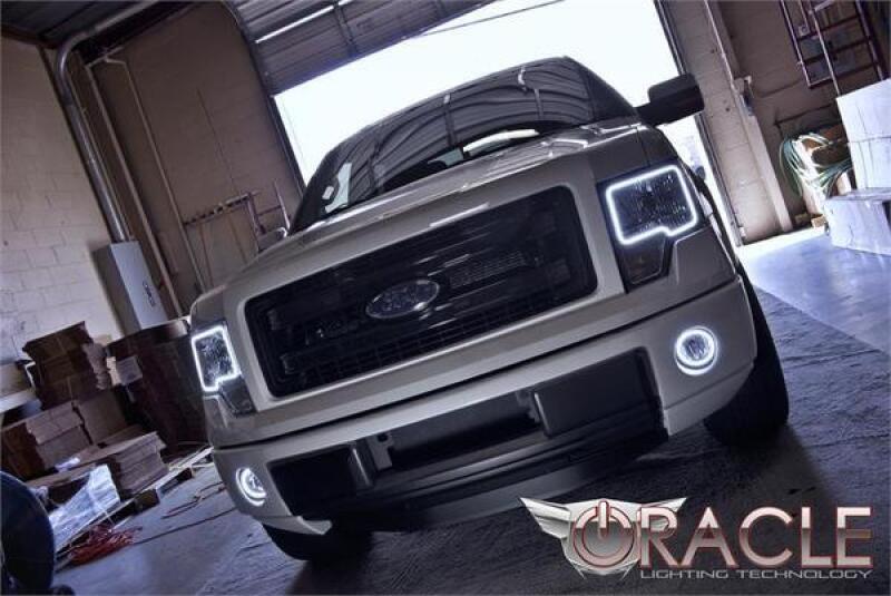 ORACLE Lighting Oracle 06-14 Ford F-150 LED Fog Light Halo Kit - Red
