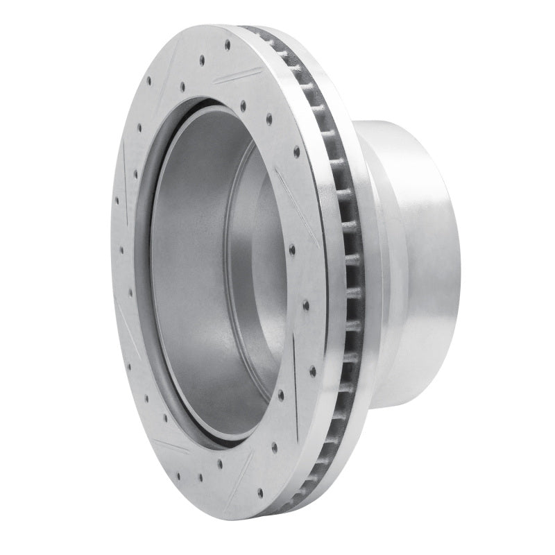 R1 Concepts R1 09-20 Chevrolet Express 4500 Rear Right Drilled & Slotted Silver Brake Rotor