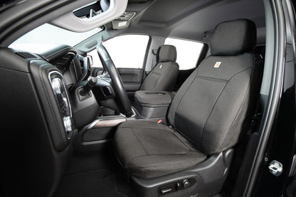 Covercraft 15-20 Ford F-150 Carhartt Super Dux PrecisionFit Custom 1st Row Seat Covers - Gravel