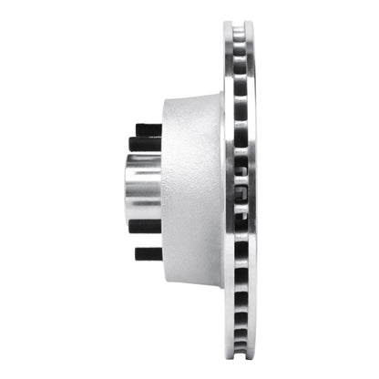 R1 Concepts R1 1968-1973 Ford Country SQUIRE Front Right Drilled & Slotted Silver Brake Rotor