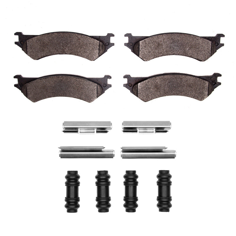 R1 Concepts R1 99-07 Ford E-150 Econoline Rear Semi Met Pads & Hardware Kit
