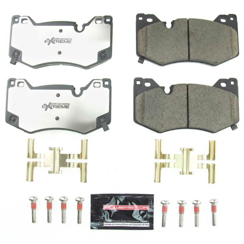 PowerStop Power Stop 2020 Chevrolet Corvette Front Z26 Extreme Street Brake Pads w/Hardware