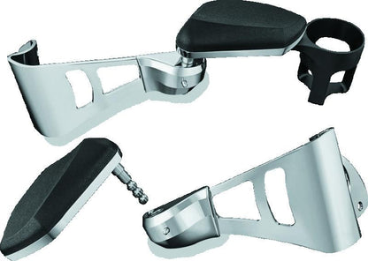 Kuryakyn Passenger Armrests 14-Up Touring and Tri Glide Chrome