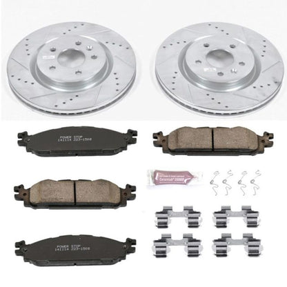 PowerStop Power Stop 11-19 Ford Explorer Front Z23 Evolution Sport Brake Kit