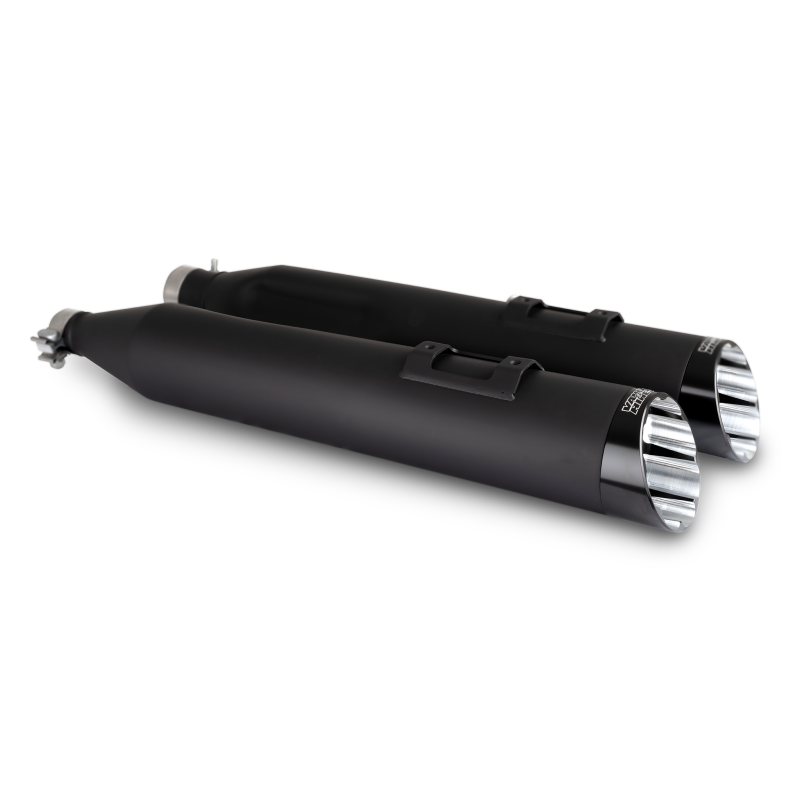 Vance and Hines Vance & Hines Harley-Davidson M8 Touring Razorback 450 Slip-ons - Black