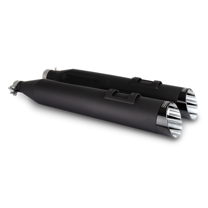 Vance and Hines Vance & Hines Harley-Davidson M8 Touring Razorback 450 Slip-ons - Black
