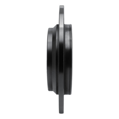 R1 Concepts R1 99-00 Volvo V70 Rear Left Drilled & Slotted Black Brake Rotor
