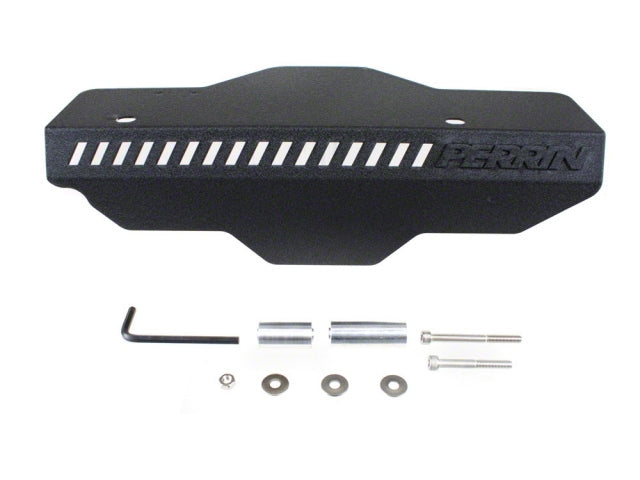 PERRIN PSP-ENG-150BK BELT COVER FOR SUBARU BLACK WRINKLE FINISH